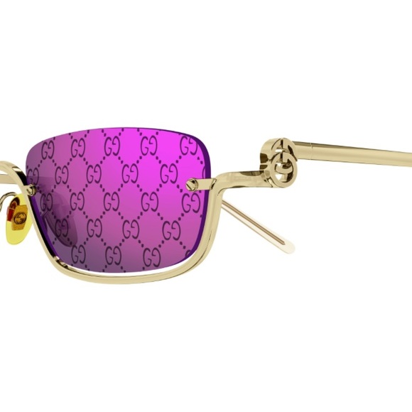 NEW GUCCI SUNGLASSES WITH GG LENSES AUTHENTIC EYEWEAR GUCCI - Picture 7 of 16